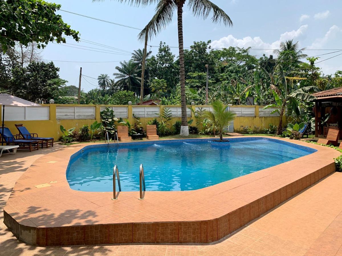 Sao Pedro Guesthouse Sao Tome Bagian luar foto