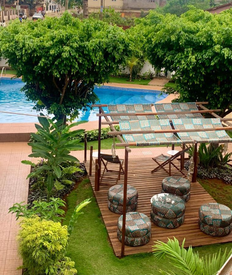 Sao Pedro Guesthouse Sao Tome Bagian luar foto